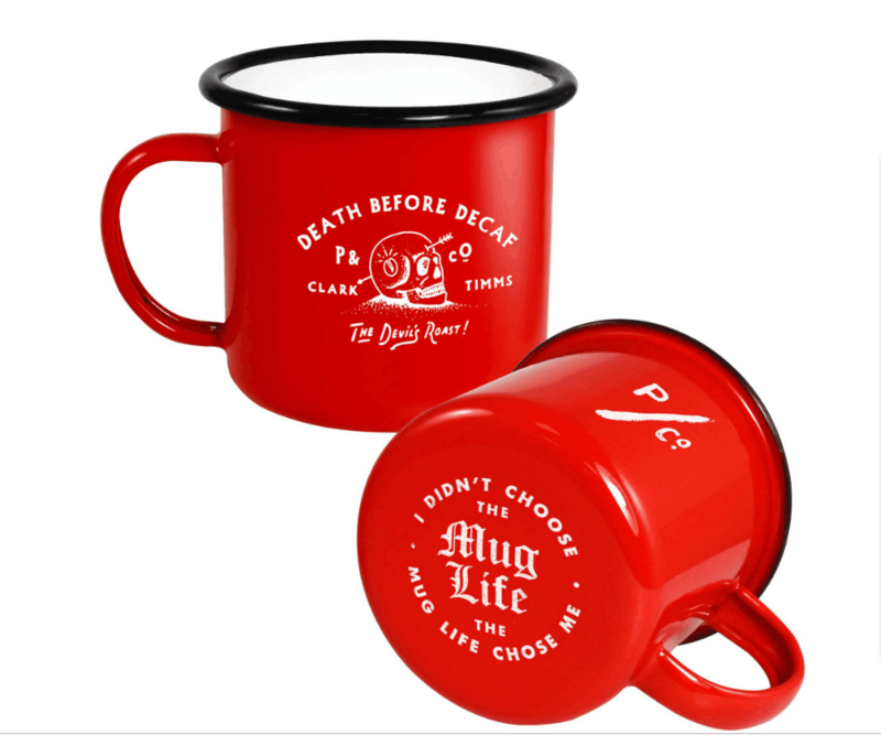 Enamel mugs Enamel mugs