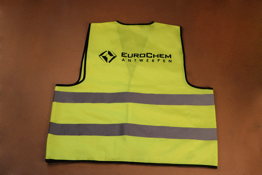 Klasse 3 refleksvest med ekstra reflekstape