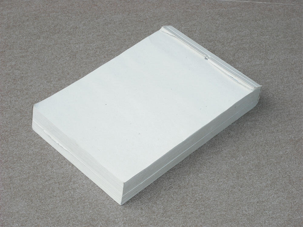 Afrivningskalender 6 sider pr. uge, 130x185 mm, med eget tryk