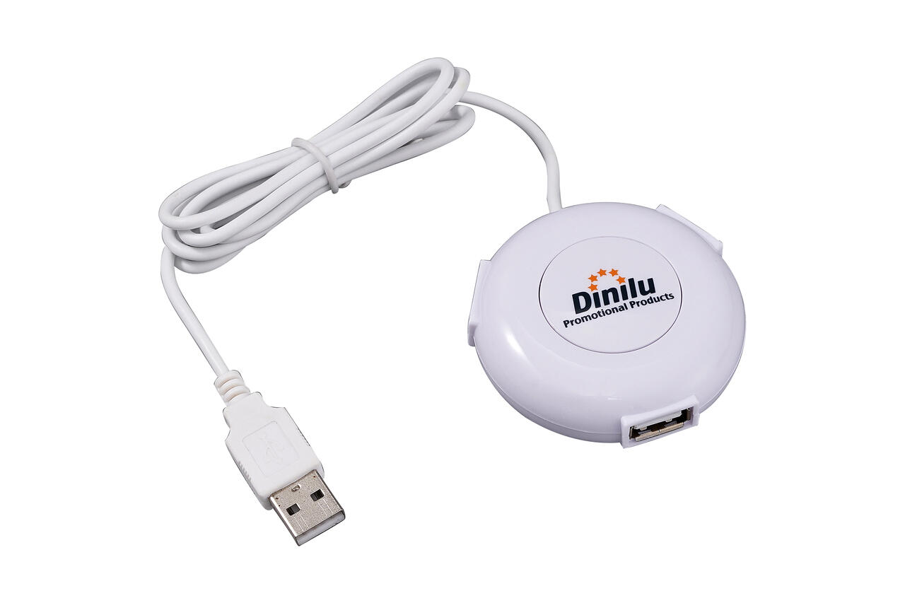 SmartButton med 3-port USB-hub og eget logo