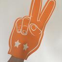 Giant foam hands printed with your logo