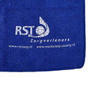 Microfiber cleaning cloth with print