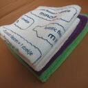 Microfiber cleaning cloth 32 x 32cm printed with your logo