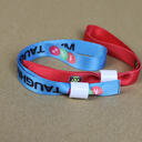 Vævede festivalarmbånd 15 mm med eget tryk