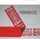 Custom printed anti-tampering tape 50mm x 50m