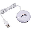 SmartButton med 3-port USB-hub og eget logo