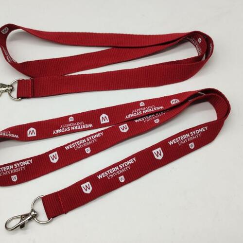 Basic screen printed lanyards 2cm wide Basic screen printed lanyards 2cm wide image