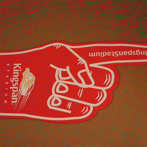 Giant foam hands printed with your logo image