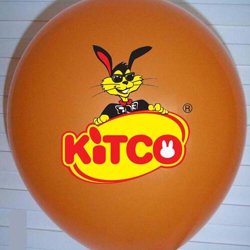 Specialtrykt 25 cm (10\") latexballon med dit kunstværk